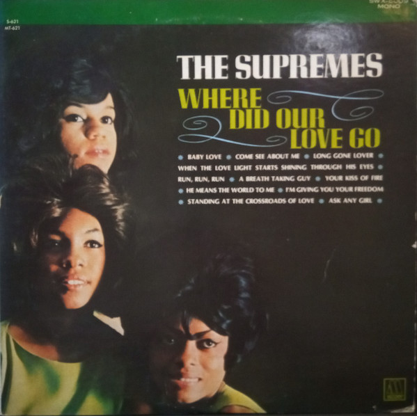SUPREMES - WHERE DID OUR LOVE GO - JAPAN PROMO